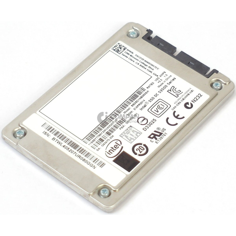 00AJ041 IBM 80GB SSD 1.8 MLC SATA FOR DCS500